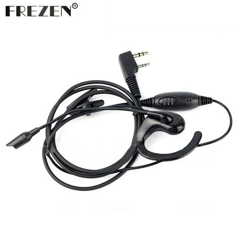

Walkie Talkie Ear Hanging Earpiece Finger PTT Ear-hook Microphone Headset For Kenwood Radio BAOFENG UV-5R UV-5RE Plus UV-82 GT-3
