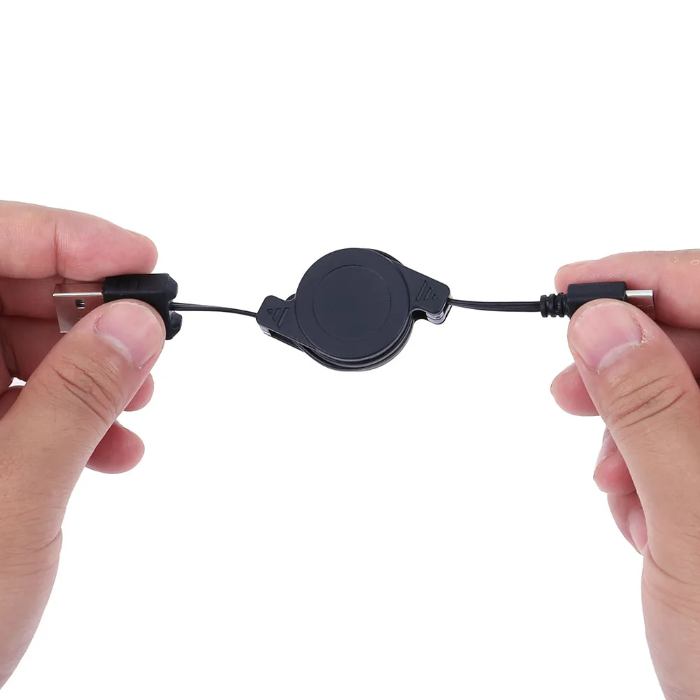 

2pcs 70cm micro usb cable creative Retractable Micro USB Data Sync Cord Charging Cable for Android Phones