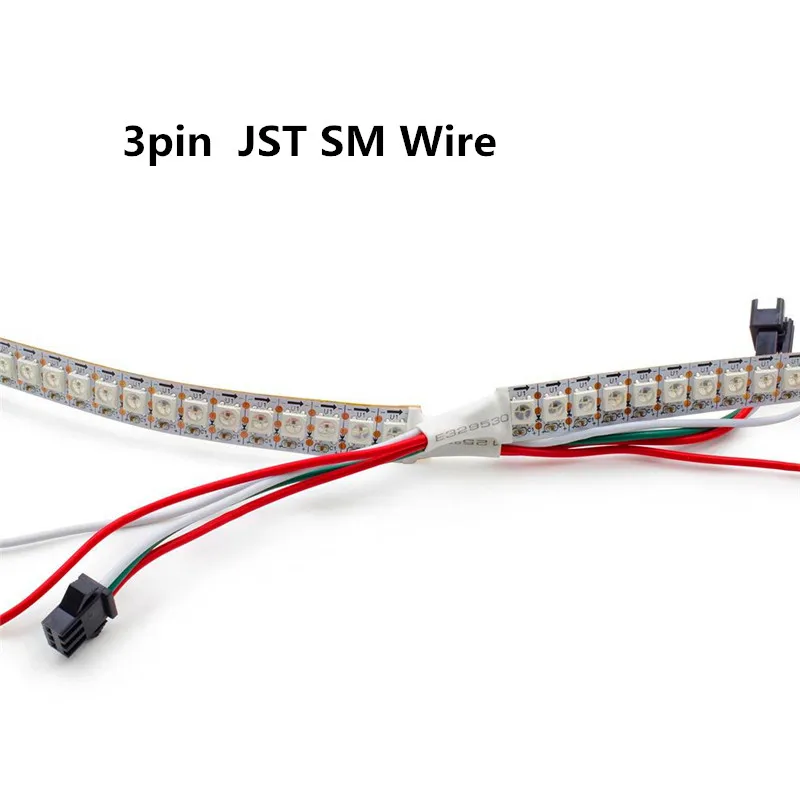Светодиодная лента WS2812B 5 в постоянного тока 30/60/144 пикселей/светодиодов/м IP30 IP65 IP67