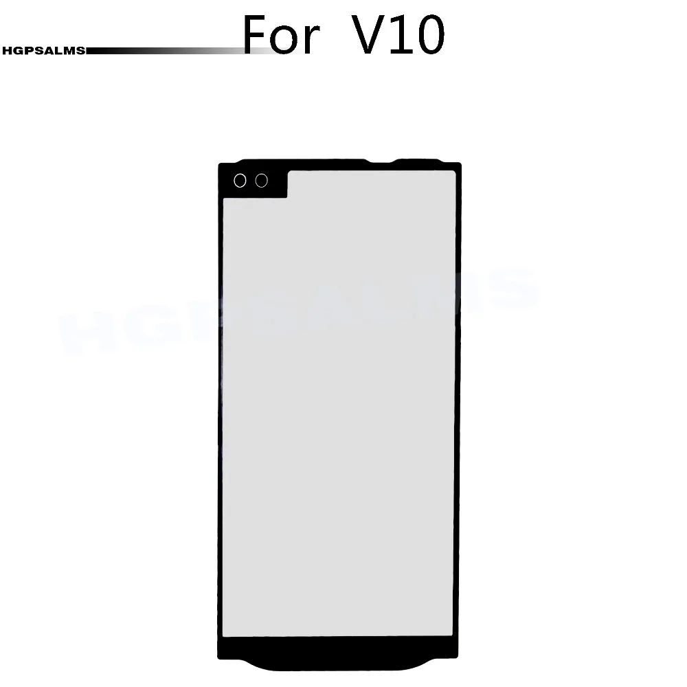 L-G203 For LG V10 H960A H900 H901 VS990  Front Screen Outer Glass Lens Touch Screen Outer Cover Panel Lens(1)