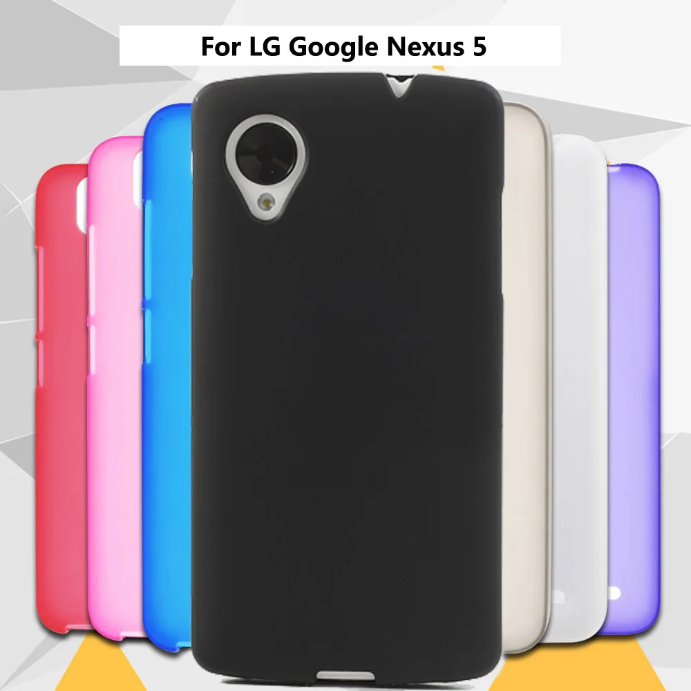 Limelan новинка для LG Google Nexus 5 E980 D820 D821 черный матовый Силиконовый мягкий гелевый