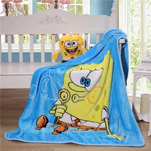 Bebe детское одеяло для кормления, фланелевое одеяло из кораллового флиса, портативное одеяло для пеленания, для прогулок 100x140 см - Цвет: Blue
