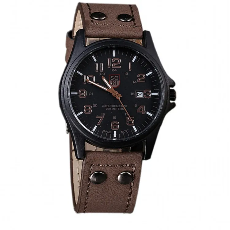 Высокое качество кварцевые часы поступление мужская и женская циферблат часов кожаный браслет наручные часы Геометрия спортивные часы с