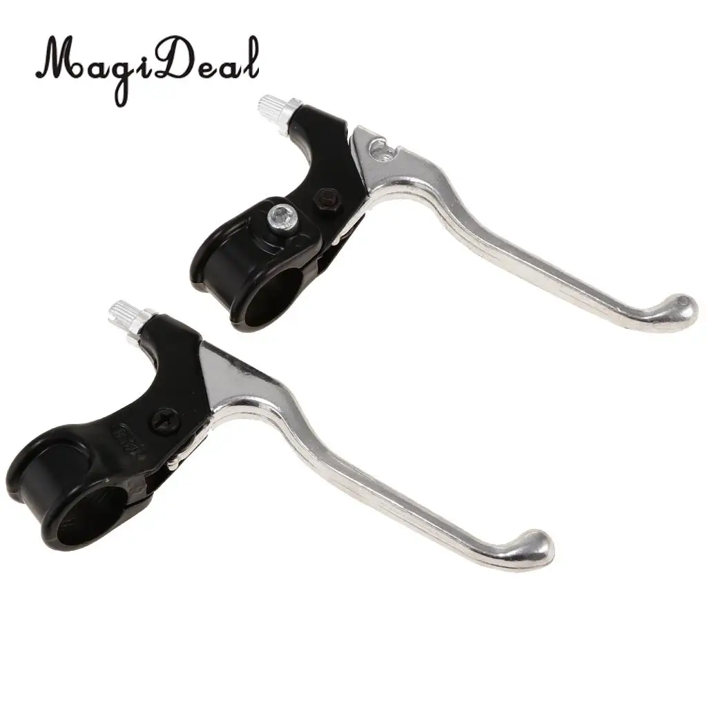 Brake Aluminum Alloy V-brake Disc Brakes Lever Mountain Bike Bicycle Brake Handle Handbrake Crank Black