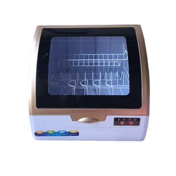 Buy Mini Countertop Electric Dish Washer For 6 Sets Tableware Sterilization Automatic Household Dishwasher For Dishes