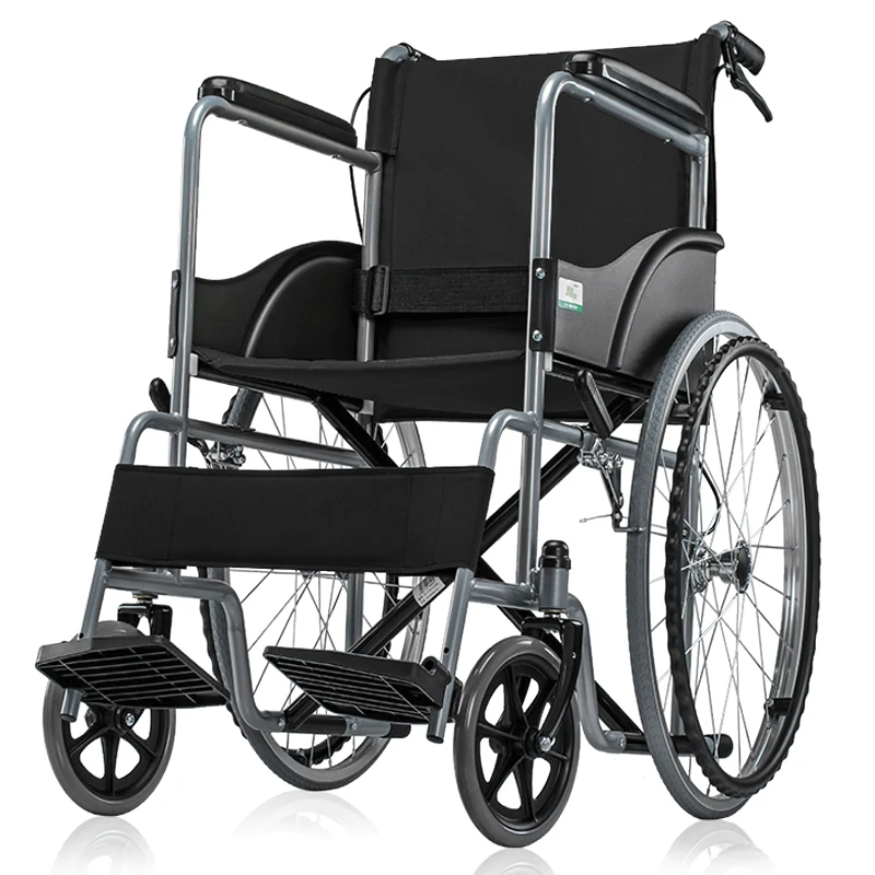  Cofoe Yidong Wheelchair Folding Portable Trolley Old People Travel Scooter with Hand Brake for the 