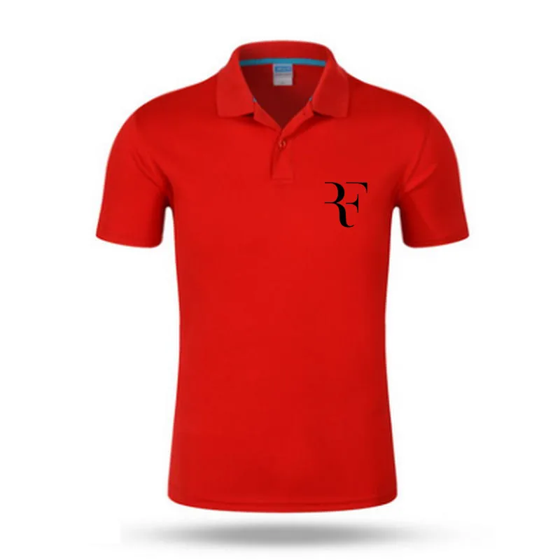 

Business Men Casual polo shirt Brand clothing Male Summer RF Print polo Shirt quick-drying Men Solid Polo Homme Men jersey