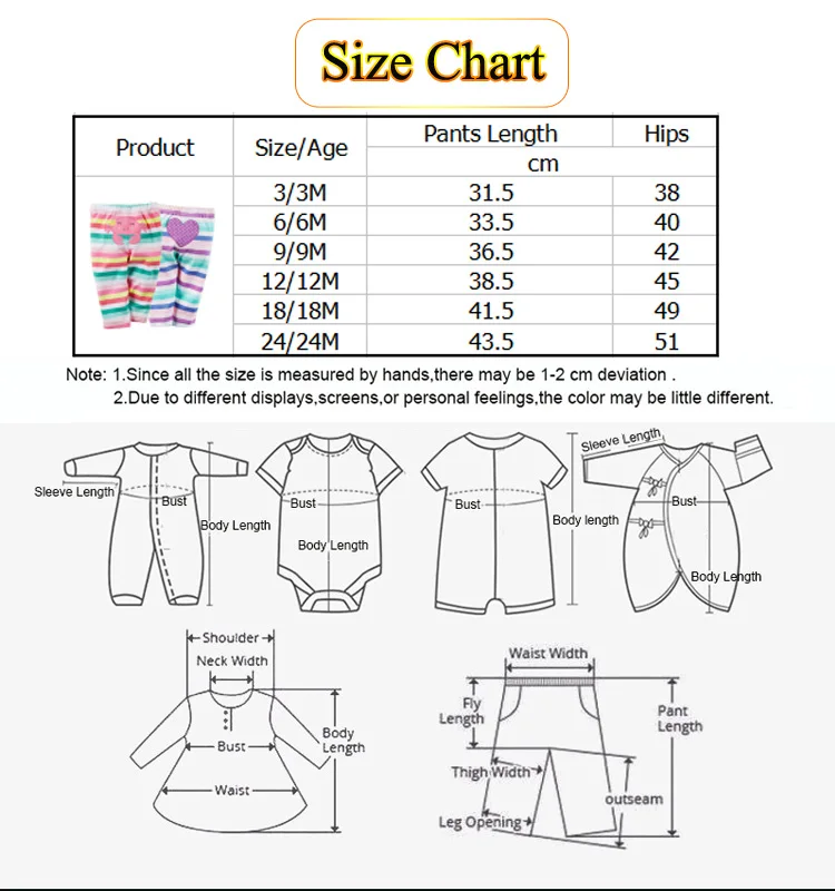2pieces baby pants