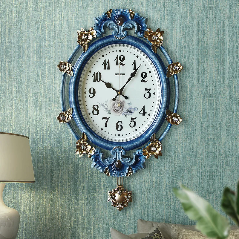 Retro Large Pendulum Wall Clocks C-40.5X68cm  