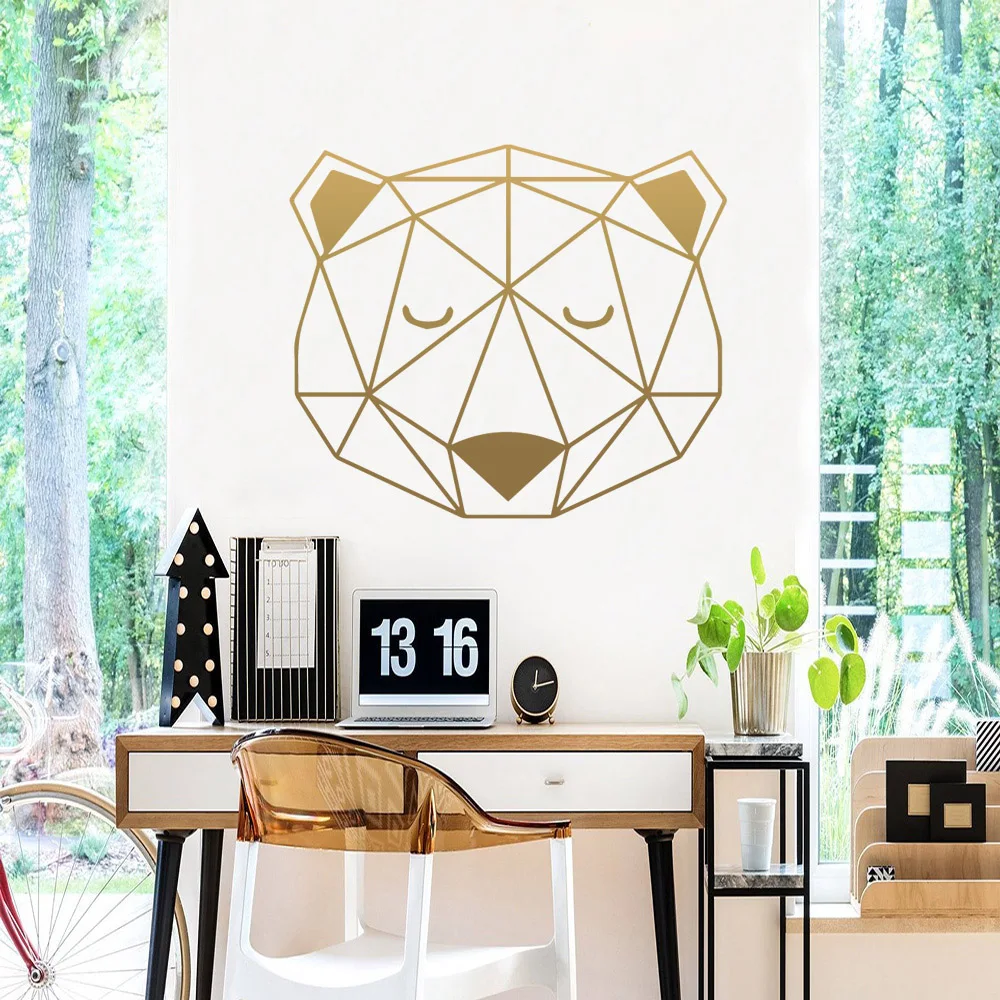 

Personalized bear Personalized Creative Wall Stickers For Home Decor Living Room Art Decals Bedroom Wall Decoration Murals