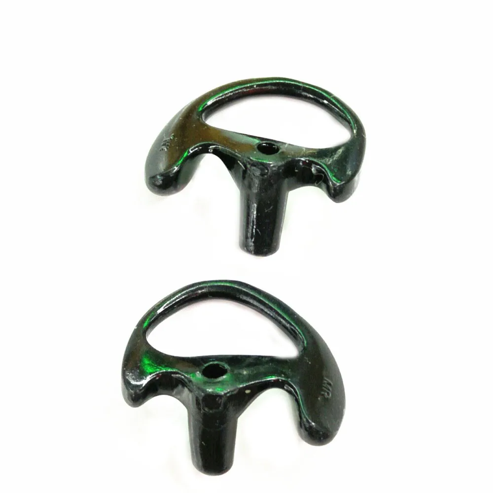 

5pcs pairs/lot) Black Small Size Left And Right Earmold For Surveillance Kit Earphones balck J0288