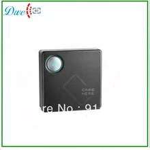 Высокое качество 125 кГц EM-ID wiegand 26 карт контроля доступа rfid считыватель смарт-карт с подсветкой Кнопка дверной Звонок