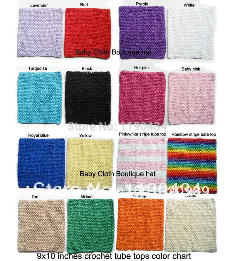 LOT 1-50pcs Toddler Baby Girl 9/'/' Tutu Tube Top Chest Wrap Wide Crochet headband