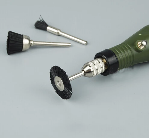 

3Pcs/Lot Polishing Cup Brown Soft Nylon Brush Wheels Buffing Polisher Brushes Dremel Rotary Tools Abrasive Accessories