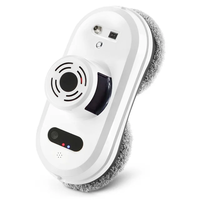 PhoReal FR-S60 Window Cleaning Robot High Suction Electric Window Cleaner Robot Anti-falling Remote Control Robot Vacuum Cleaner White
