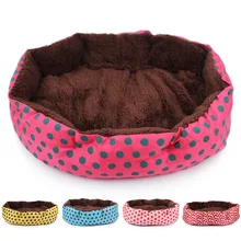 Multi Color Chihuahua Small Dog Bed Detachable Mat Pet Nest Trumpet