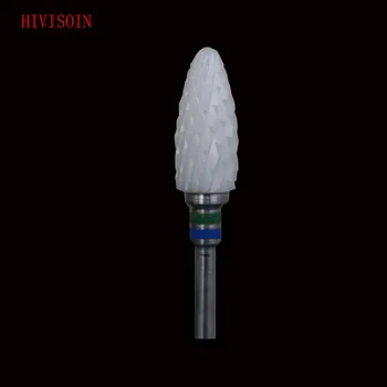 

White Zirconia Ceramic Dental Lab Burs - Cross cut super fine (4401.060)