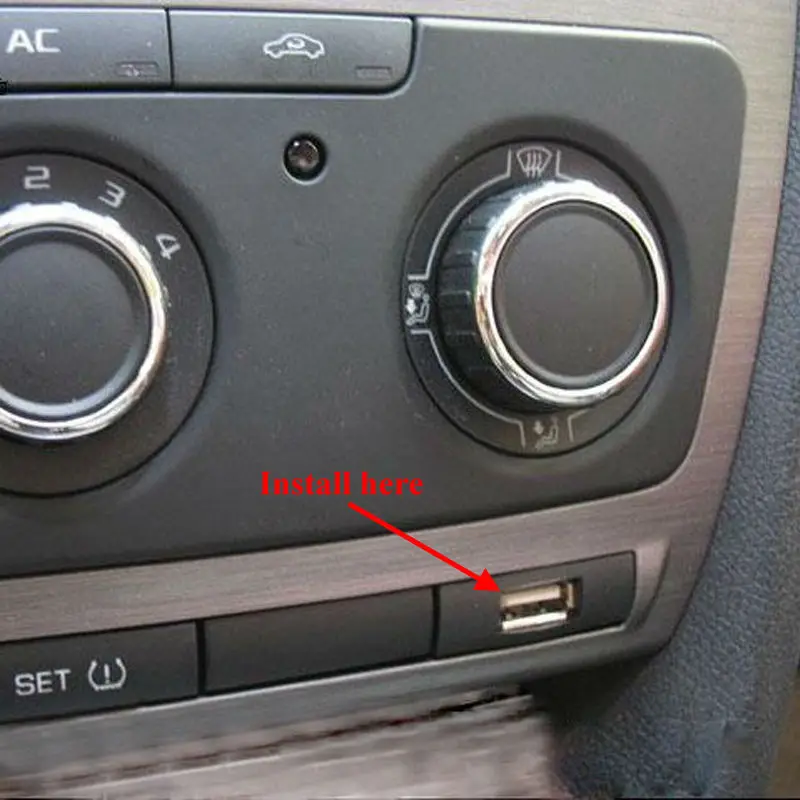 Biurlink Автомобильный Круглый 4 Pin CD Changer порт USB аудио вход кабель адаптер для Volkswagen Skoda Радио RCD510 RCD310 RNS315