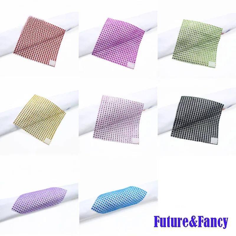 

Future and Fancy DIY Wedding Party Decor Napkin Ring Centerpiece Decorations 12 X 12 cm 20 Pieces Per Lot Free Shipping 8 Colors