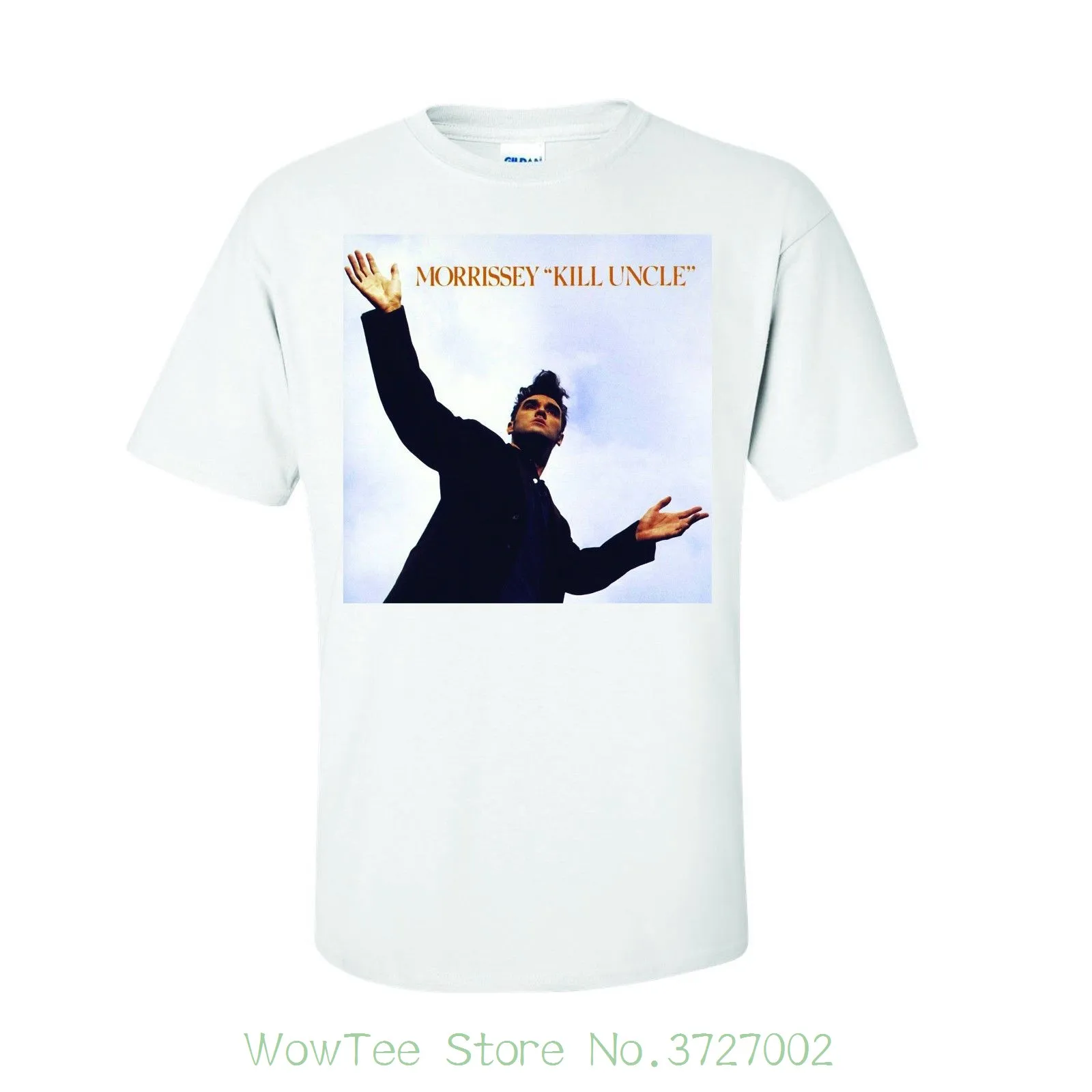 Morrissey Kill Uncle The Smiths Indie Uk Moz White Mens Shirt Classic All Sizes Men Summer Style