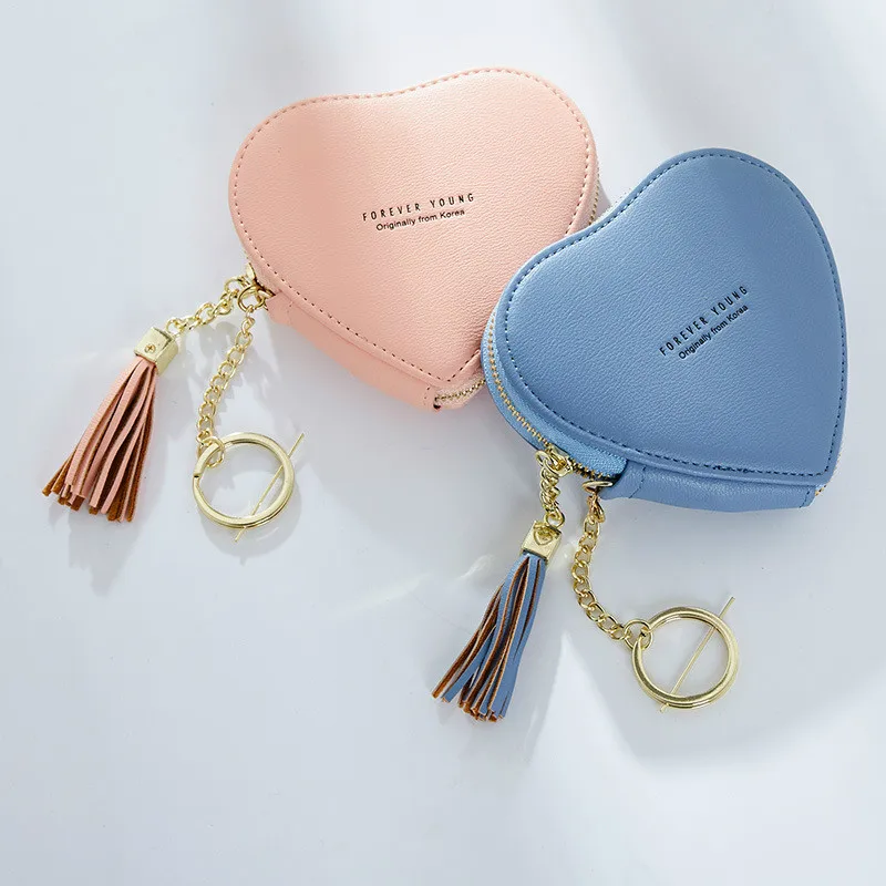

Girls PU Leather Coin Purses Women Cute Change Purse Lady Small Money Bag Pocket Portable Mini Wallet Card Pouch Key Holder Case