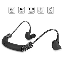 Bluetooth 4 1 Earphones M12 Wireless Waterproof Bone Conduction Earphone Bass Stereo Headset With Mic For Xiaomi iPhone