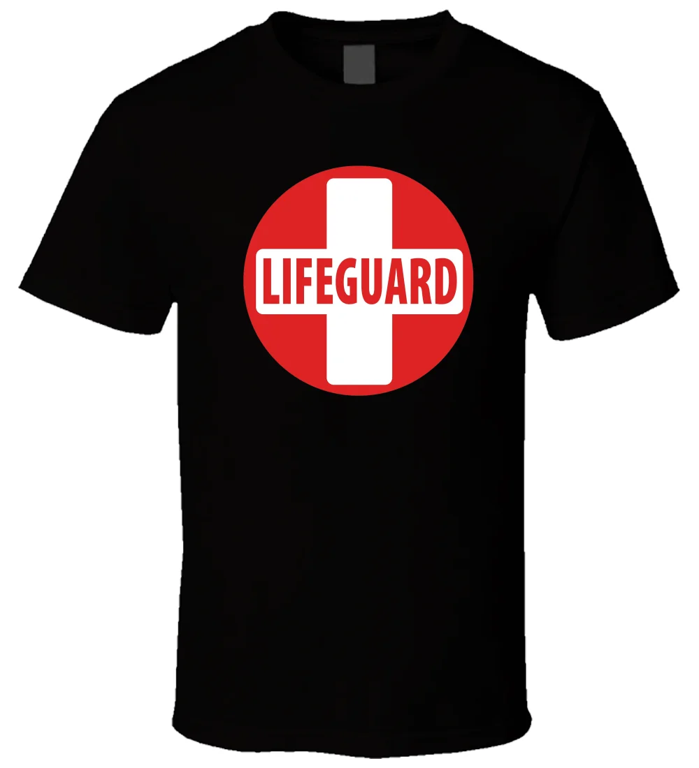 LIFEGUARD 1 Black Men Comfortable Cotton T Shirt Size S 5XLin TShirts