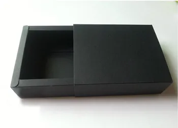 

wholesale size:18.7*12.2*3.8CM High qualityBlack Kraft Paper box .food box. gift box. 200piece\lot. DHL Free shipping