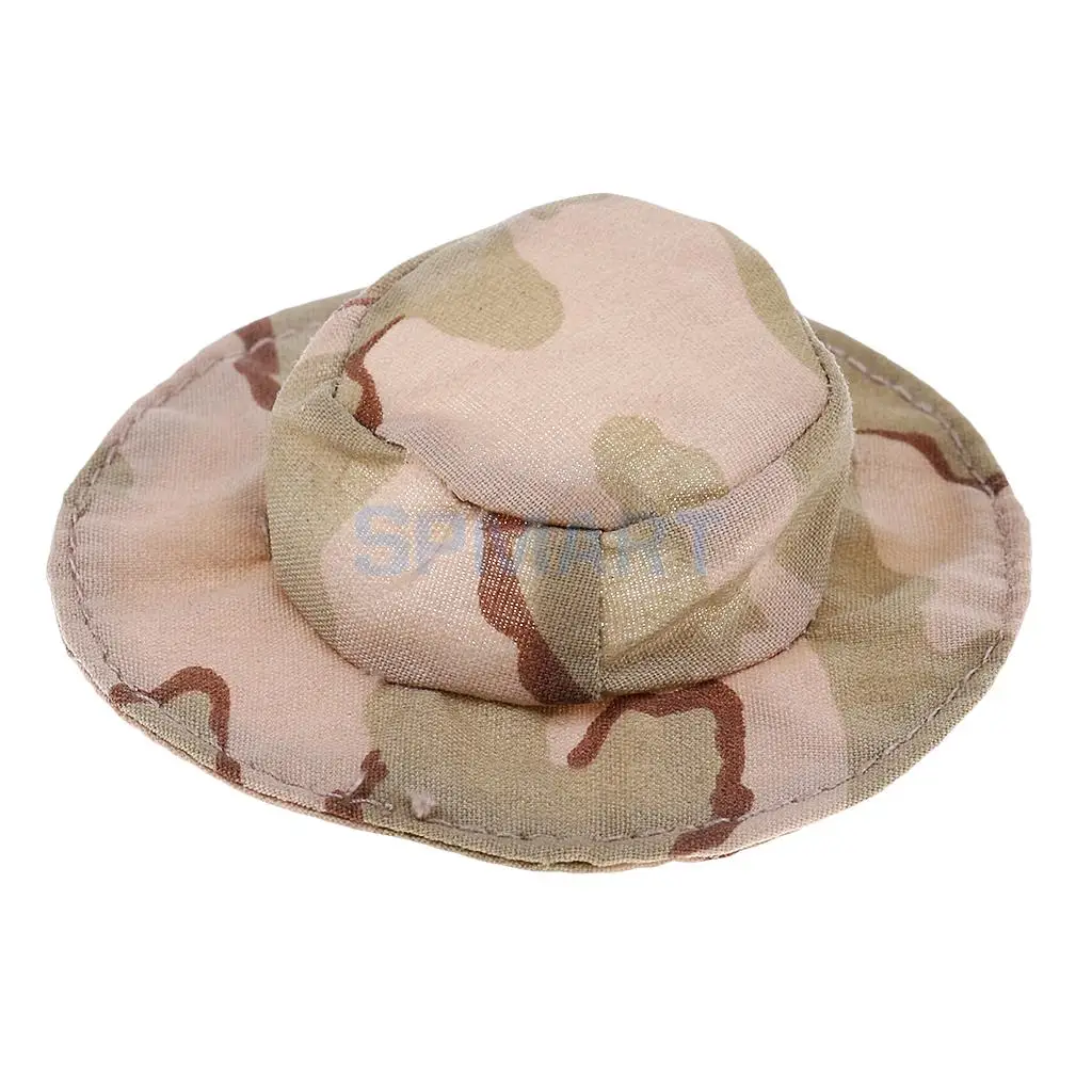 1/6 Scale Soldiers Desert Camouflage Cap Male Men Hat for 12 inch / Action Figure Doll Toys DIY Accessories