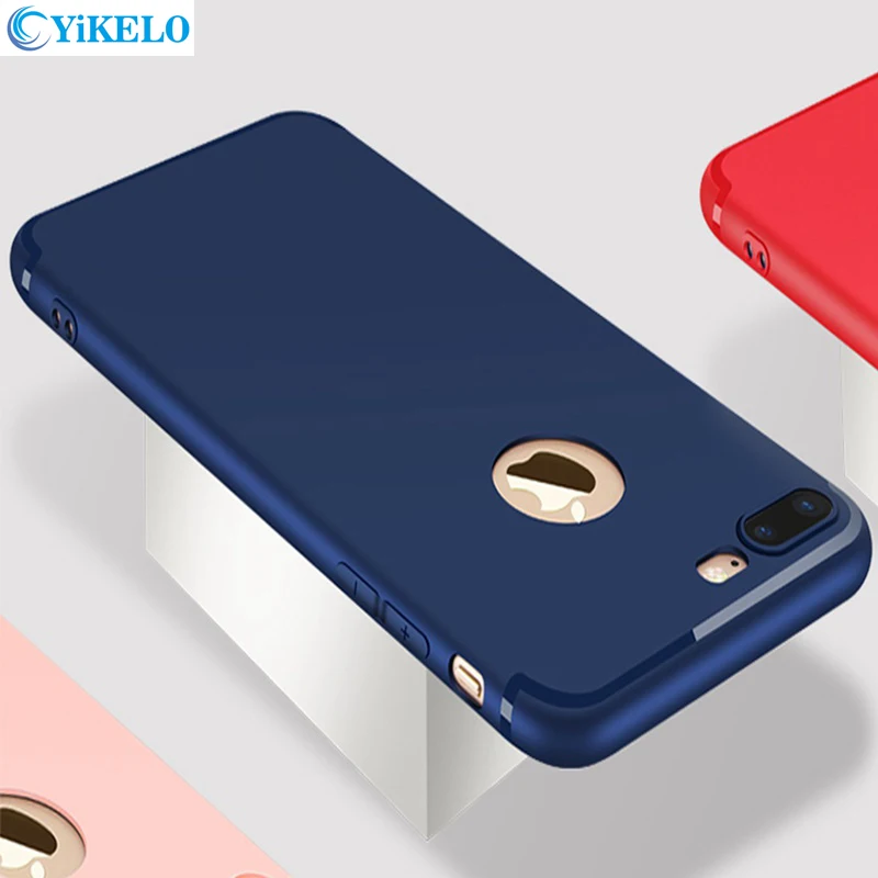 2018 New Soft Matte Case For iPhone X Cases 10 8 7 6S 6 Plus 5 5s 5SE Case Full Cover for iPhone 8 Case TPU Silicone Phone Cover