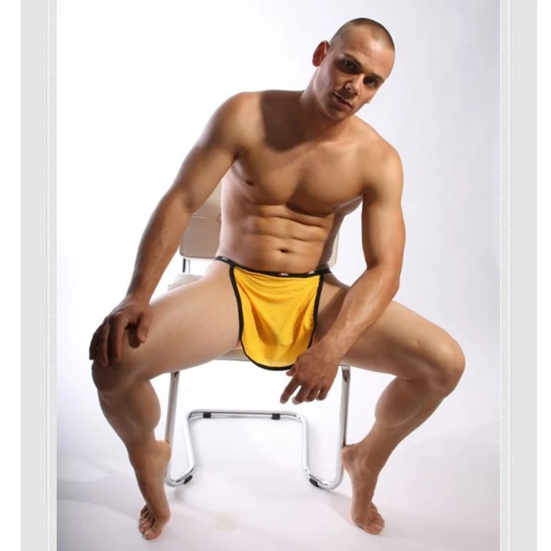 

Sexy Cool Men Underwear Soft Breathable Brand Underpants Fashion 7 Colors Gay Man G-String Bikini Dropshipping