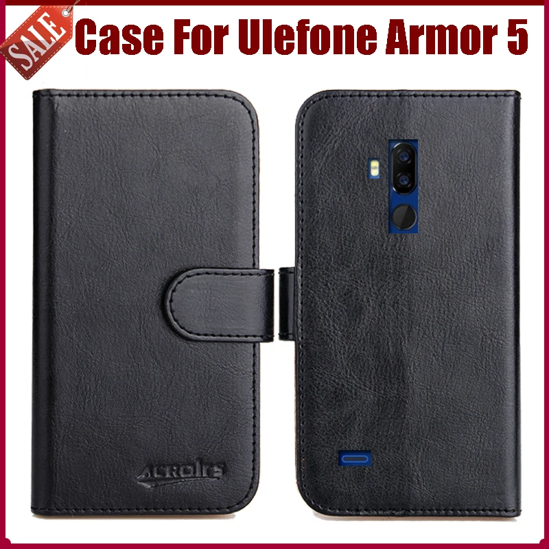 Лидер продаж! Ulefone Armor 5 Чехол Новое поступление 6 цветов Высокое качество защитный кожаный флип-чехол для Ulefone Armor 5 Чехол