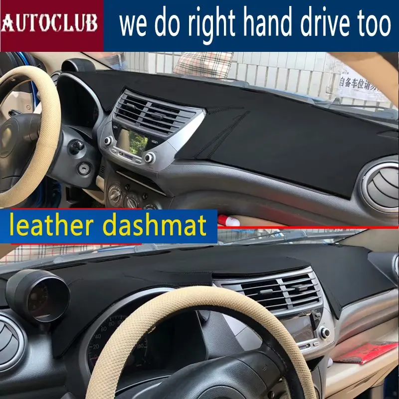 For Suzuki Alto 2008 2013 Leather Dashmat Dashboard Cover Car Pad Dash Mat SunShade Carpet Cover