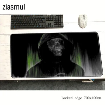 

Watch Dogs 2 mouse pad 700x400x2mm mats locked edge Computer mouse mat gaming accessories New arrival mousepad keyboard pc gamer
