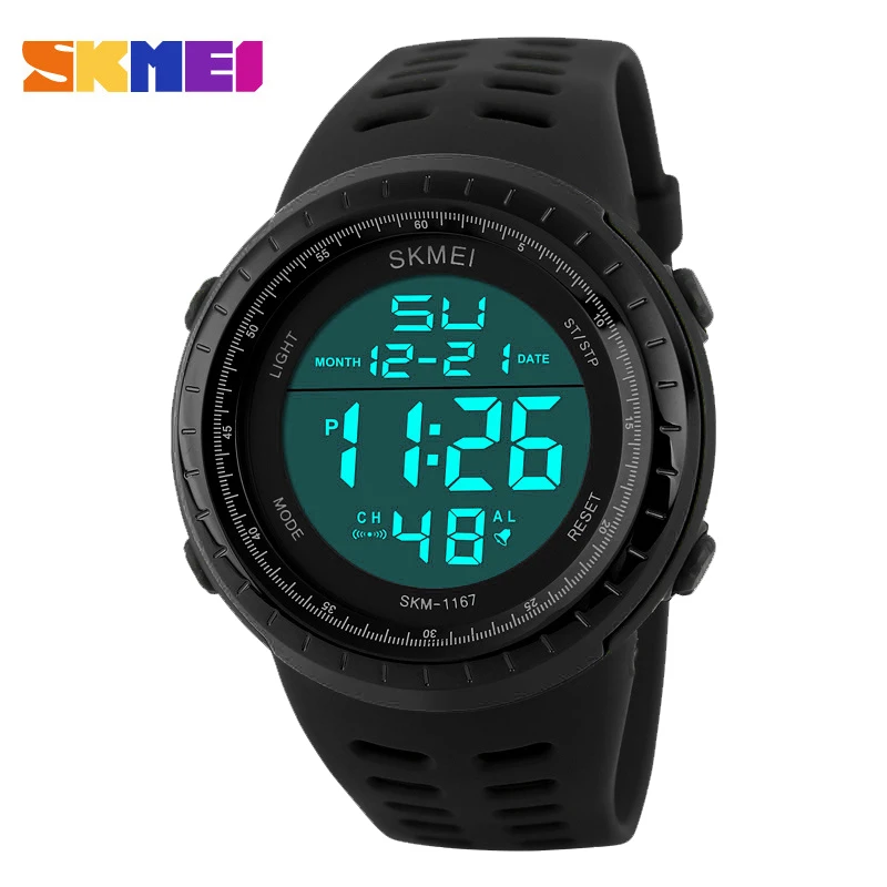 SKMEI Mens Watches Luxury Sport Army Outdoor 50m Waterproof Digital Watch Military Casual Men Wristwatches Relogio Masculino