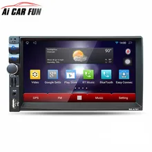 RK-A701 Car DVD Player GPS 1028*600 HD Capacitivo Touch schermo Radio Stereo 8G/16G iNAND Android 5.1 Supporto Telecamera Posteriore