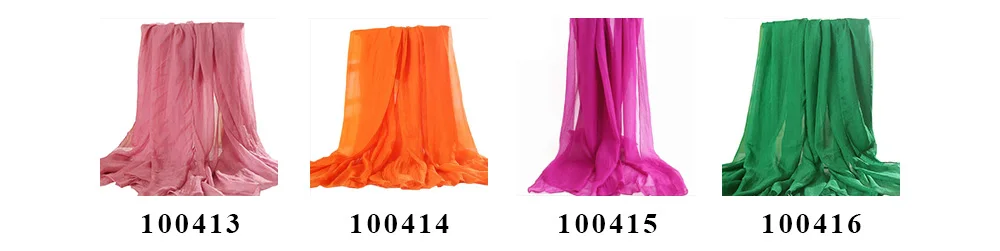 Ladies Chiffon Scarves (10)