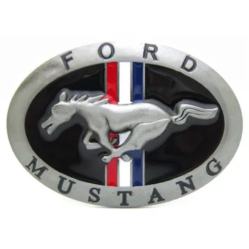 

Mustang Running Horse Belt Buckle