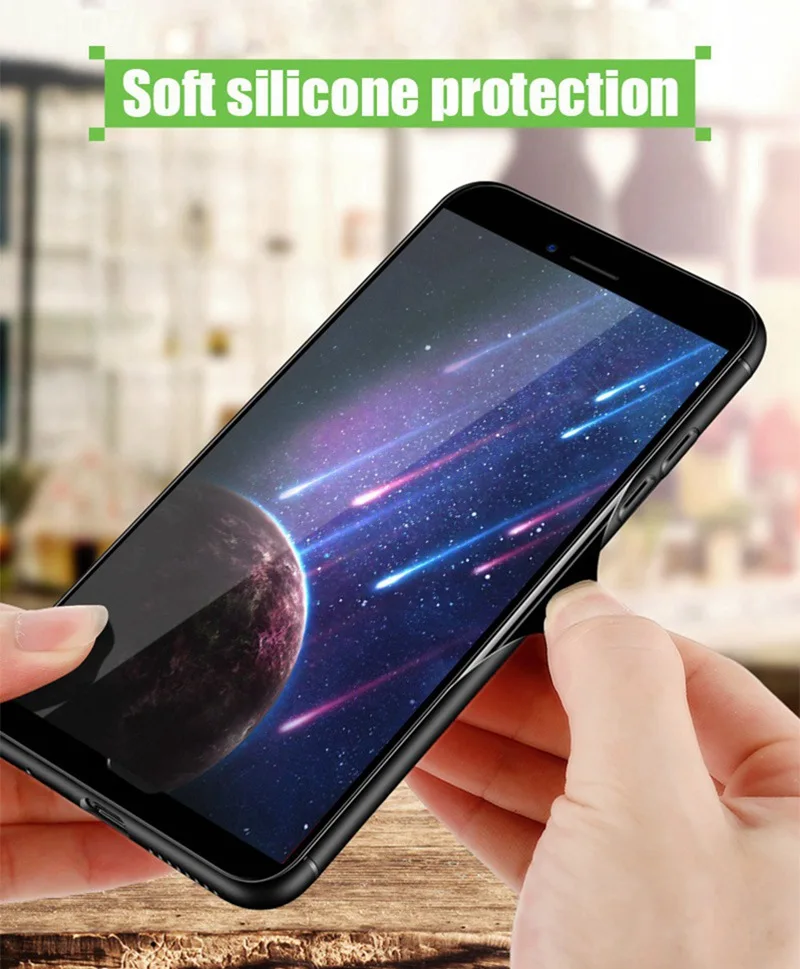 Hisomone Luminous Cover Case For Huawei Honor 7C 7A Luxury Glass Silicone Phone Case For Honor 7A 7C Pro Animal Space Back Cover