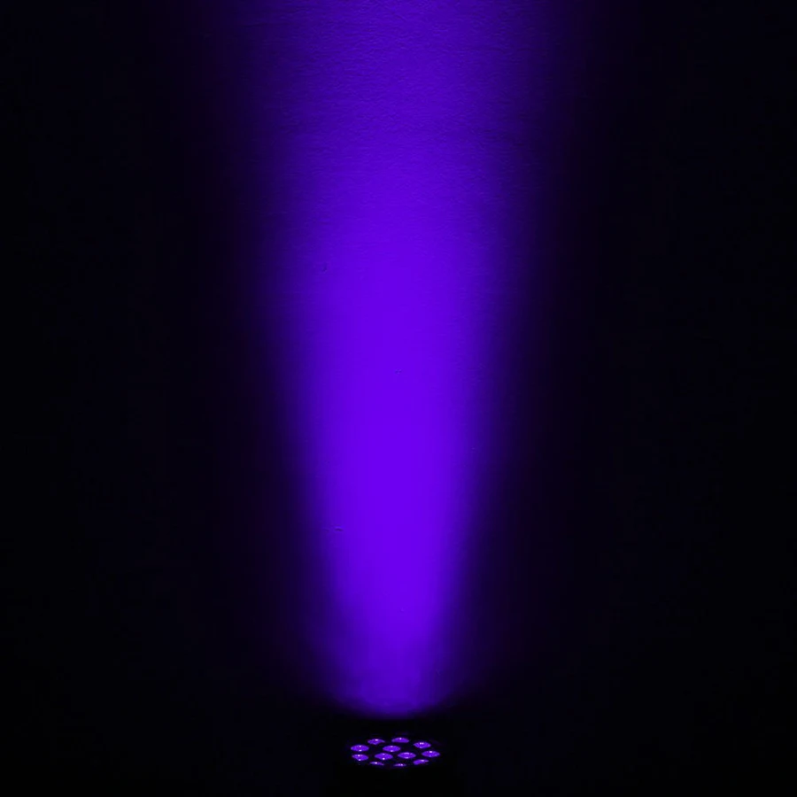 36 Вт 12leds UV LED Par сценический свет авто звук активный DMX512 ультрафиолетовые черные