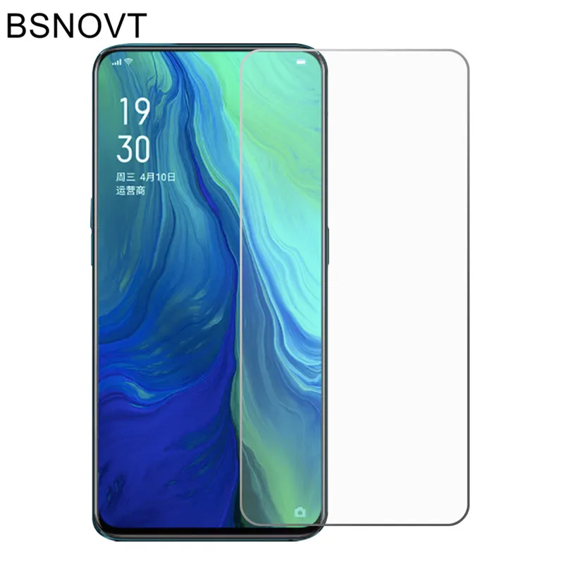 

2PCS Screen Protector Glass Oppo Reno Tempered Glass For Oppo Reno Phone Glass Oppo Reno PCAT00 9H Anti-Scratch Film BSNOVT