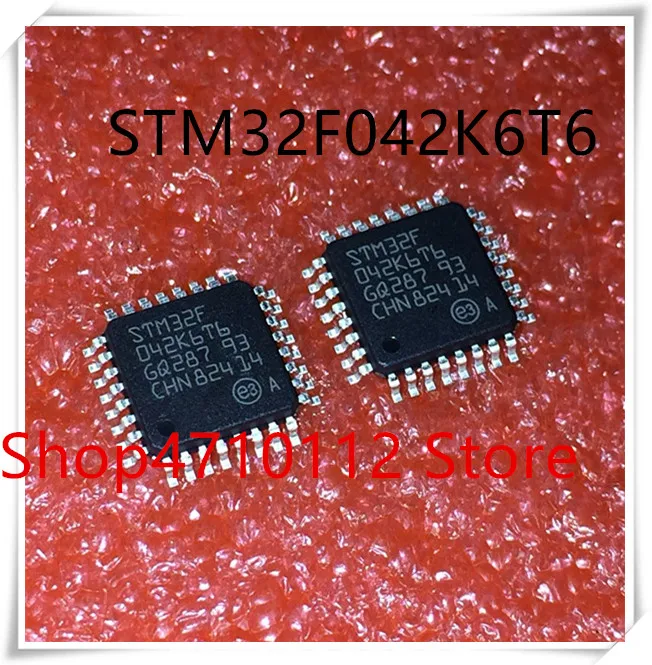 NEW 10PCS LOT STM32F042K6T6 STM32F042 STM32 F042K6T6 QFP 32 IC