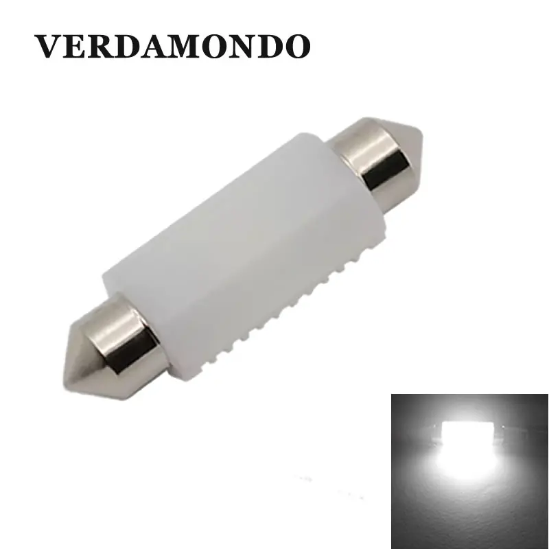 

1pcs Festoon CANBUS 31mm 36mm 39mm 41mm C5W C10W 3030 2 Car interior Styling Light LED Bulbs reading Light dome lamps white 12V