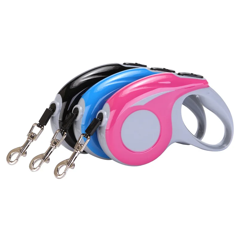 

New arrives Leashes Dog leads pet leashes High Quality Brand 5M Automatic Retractable ABS Car Nylon Medium Large Dog Pet Lead
