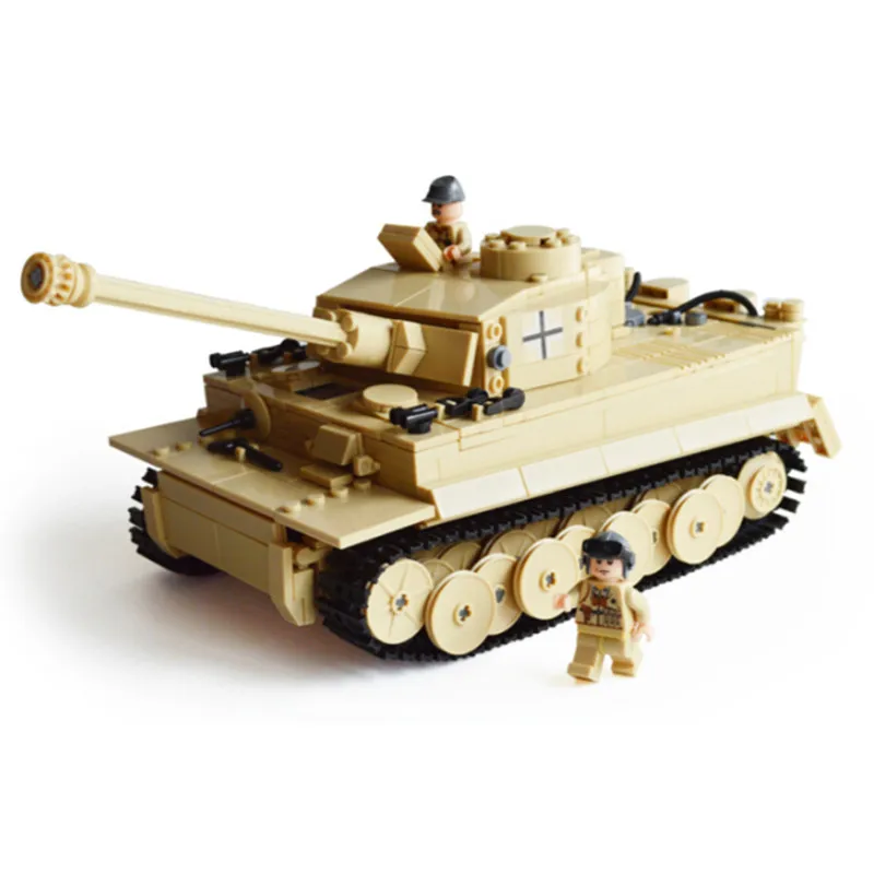 

995pcs Century Military Building Blocks German King Tiger Tank Model Enlighten Blocks Education Toys Compatible TY0052