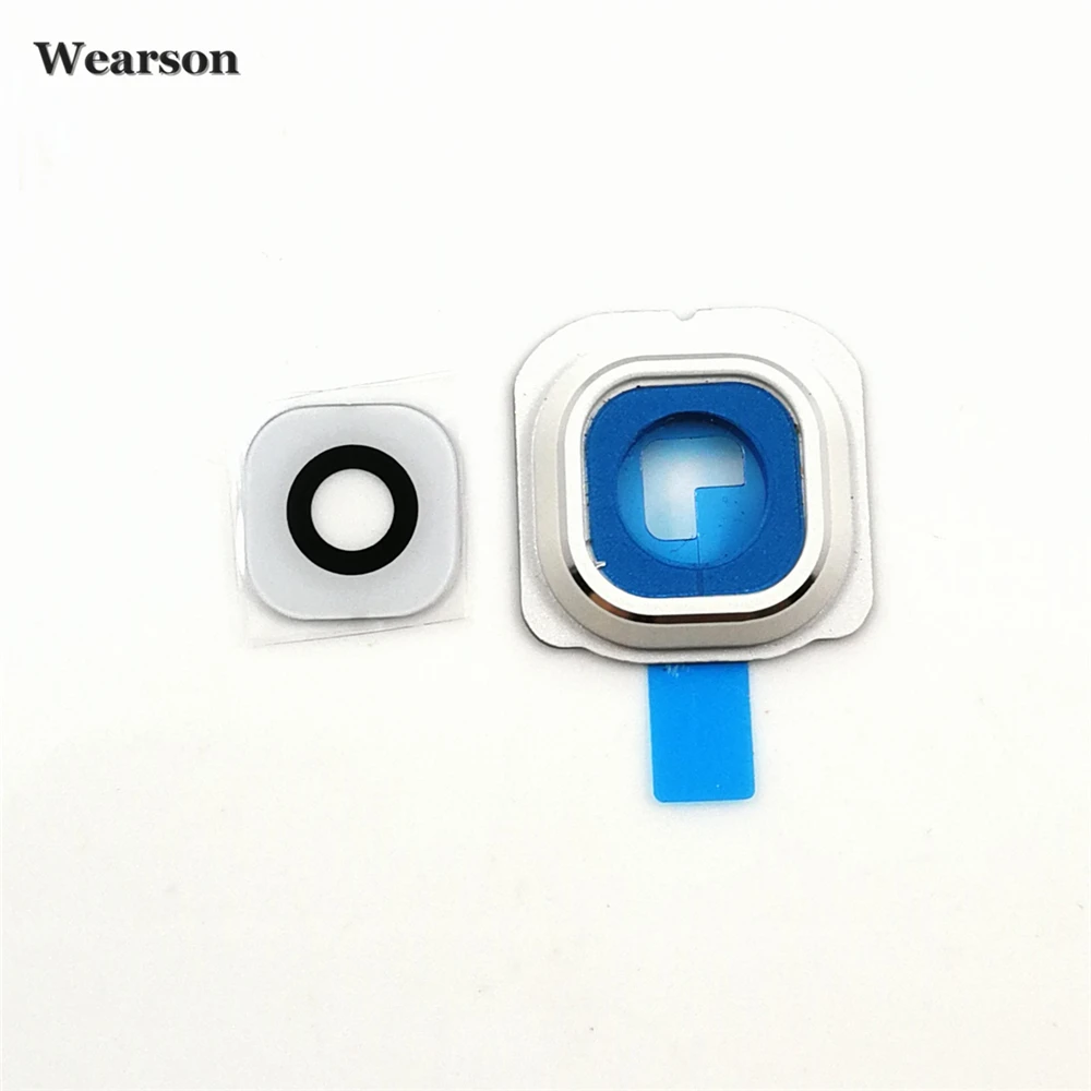 For Samsung Galaxy S6 Edge G925 G9250 Camera Glass With Frame Housing External Camera Lens Cover Together (5)