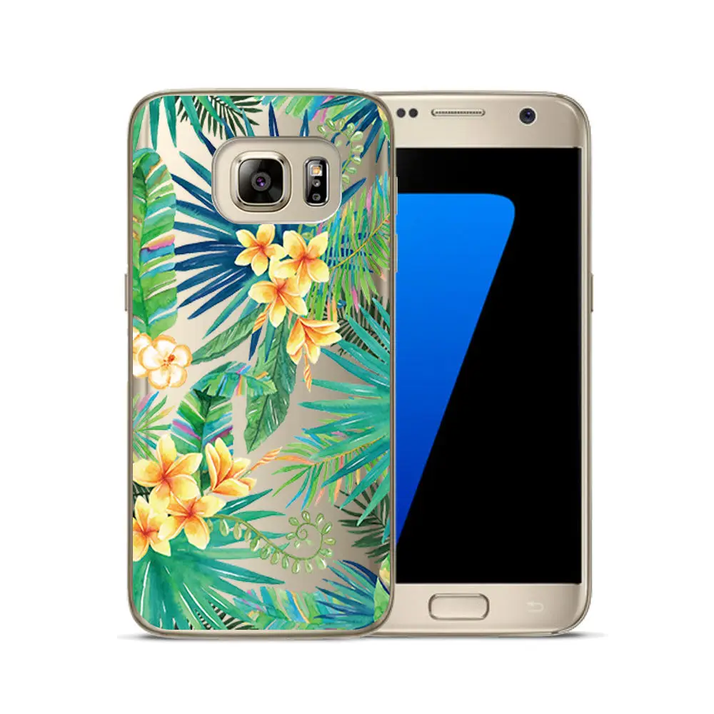 Soft TPU Case FOR Samsung S9 Plus Smart Back Protective Phone Case FOR Samsung S8 Clear painted Case FOR Galax S6 S7 S8 Plus S9 (12)