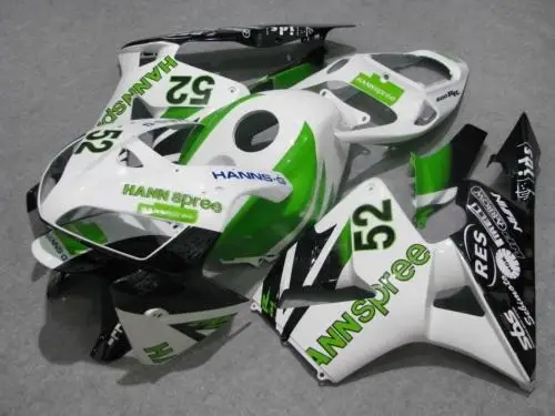 Литьевая форма обтекатель комплект для CBR600RR F5 05 06 CBR 600RR 2005 2006 CBR600 Топ Белый