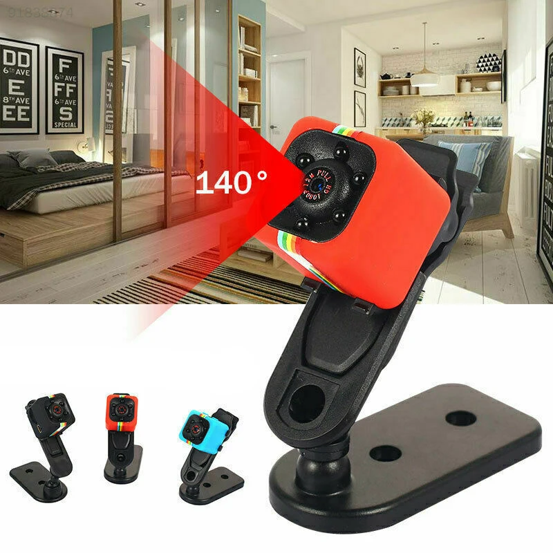 Hd Sq11 Mini Macchina Fotografica Piccolo Dvr Video Di Visione Notturna Videocamera Portatile Di Sport Indossabile Professionale Segreto Micro Cam Poc