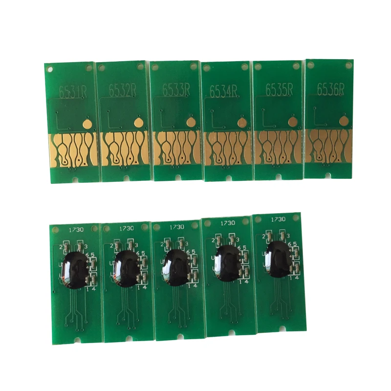 Для Epson Стилусы Pro 4900 автоматический сброс картридж чип для Epson T6531 струйный принтер
